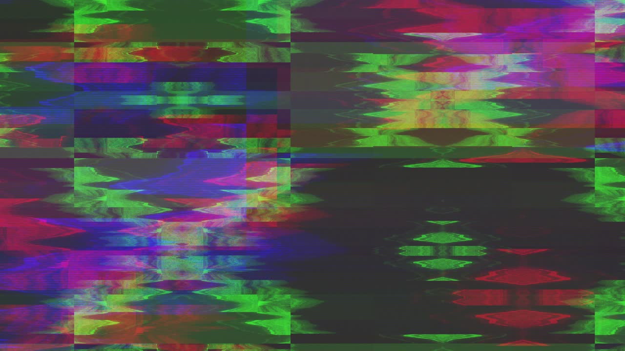 Unique Design Abstract Digital Animation Pixel Noise Glitch Error Video Damage