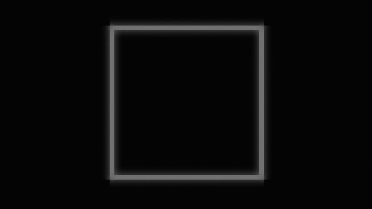 오류 컴퓨터 오류 소음과 함께  ⁇  사각형 아이콘 배너