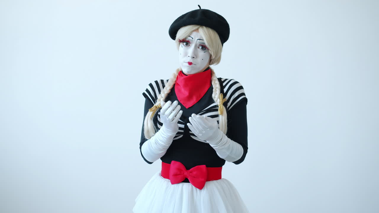 Mime Artist Portrait