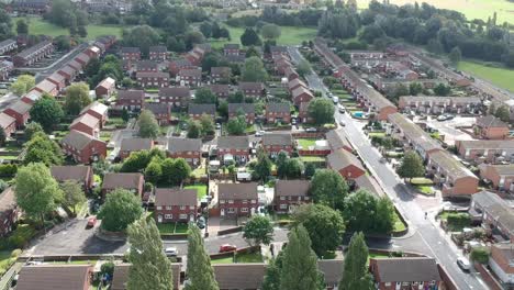 Vista-Aérea-De-La-Zona-Residencial-De-Netherley-Liverpool-Situada-En-El-Distrito-Sureste