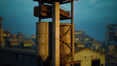 winding head and building at the national coal minning museum