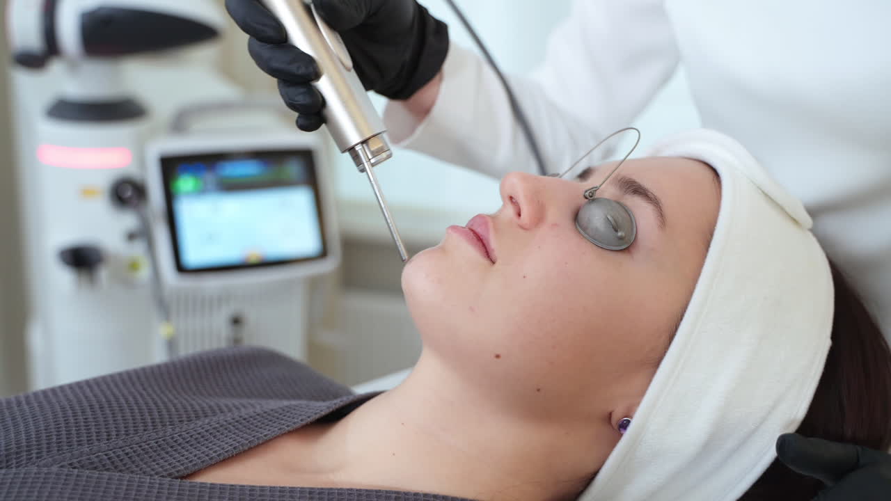 레이저 피부 치료