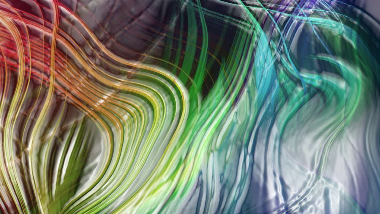 animación abstracta, fondo líquido, hermosa película de pintura digital, película de fondo abstracta, animación caleidoscopio video de stock video de stock.