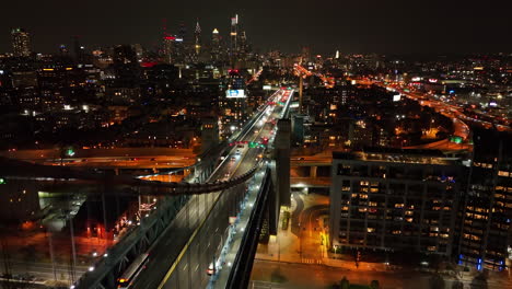 urban american city skyline