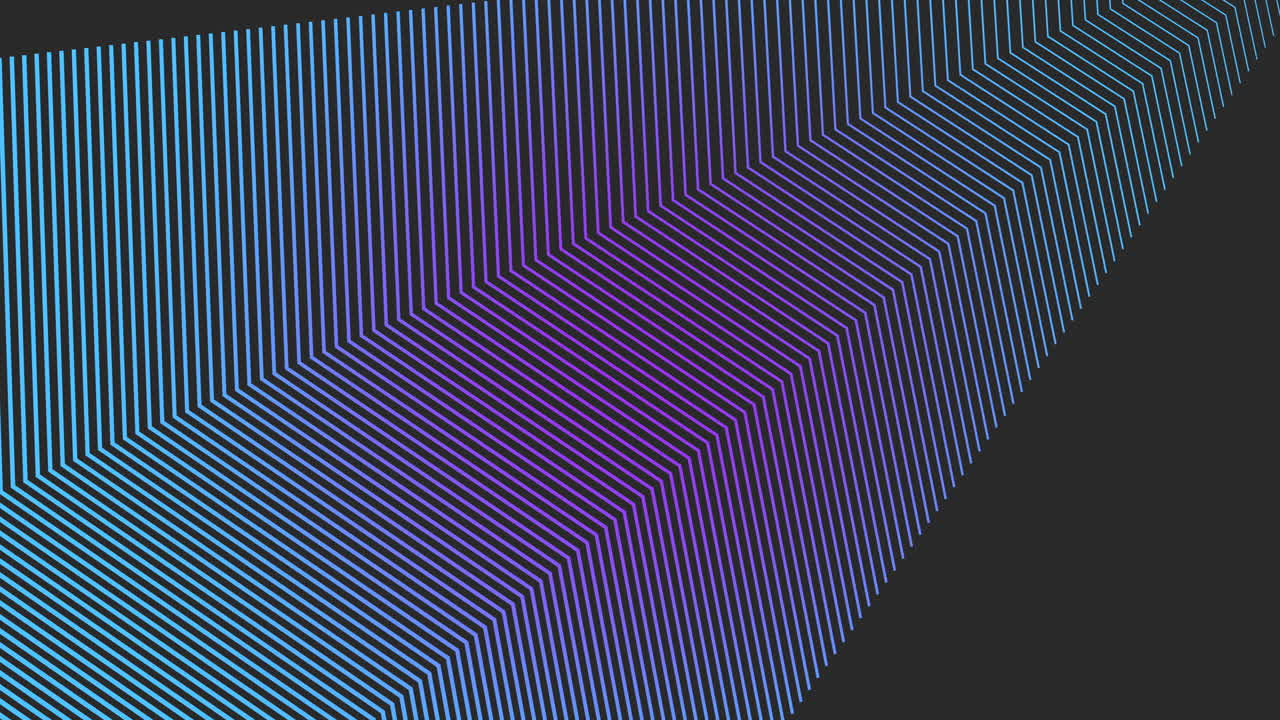 padrão de linhas de arco-íris no espaço escuro