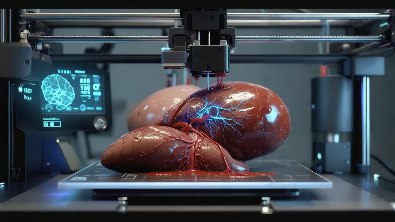 hígado impreso en 3d