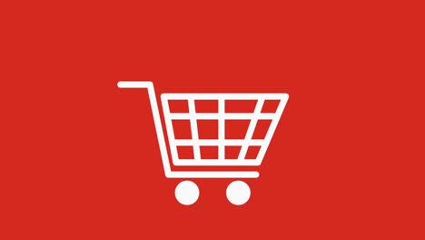 animación de compras en línea