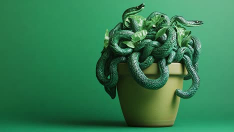 snakes in a pot