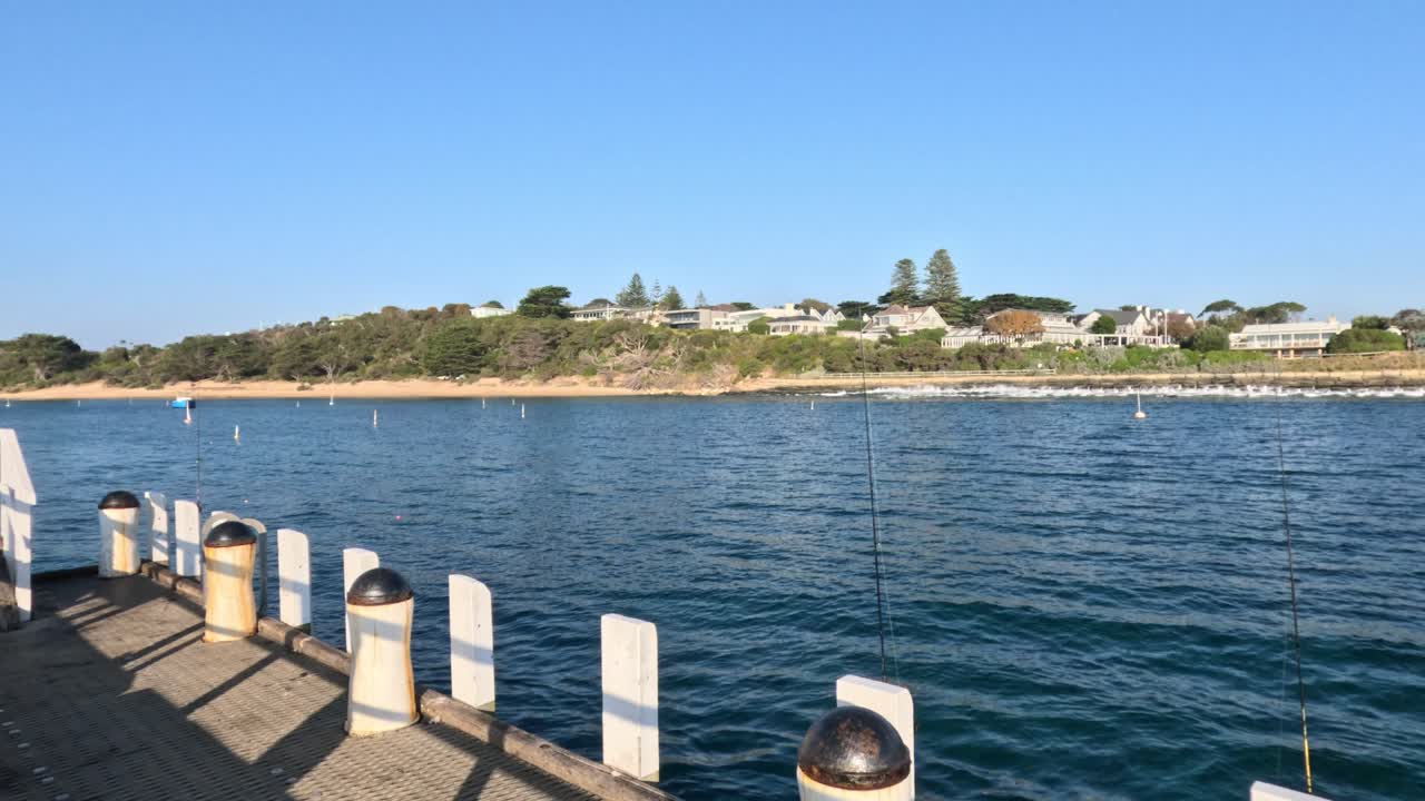 멜버른의 해안 지역 풍경