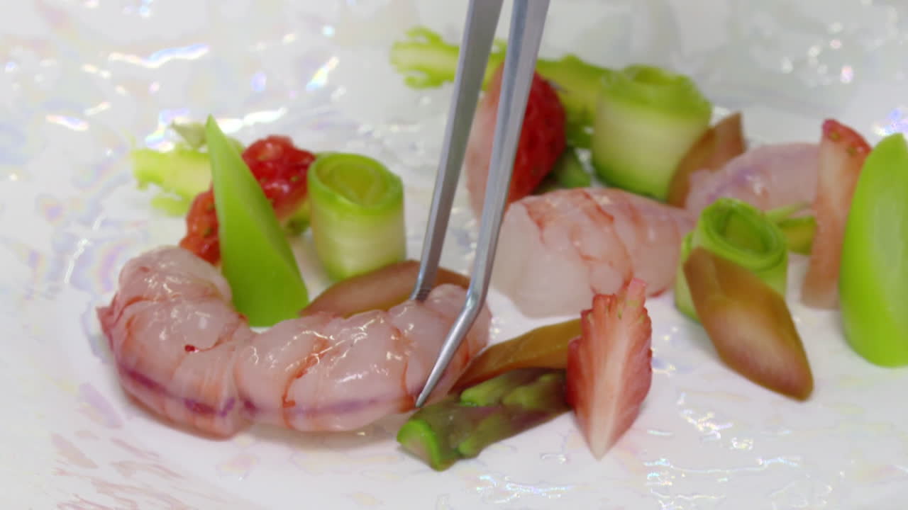 Gourmet Shrimp and Vegetable Platter