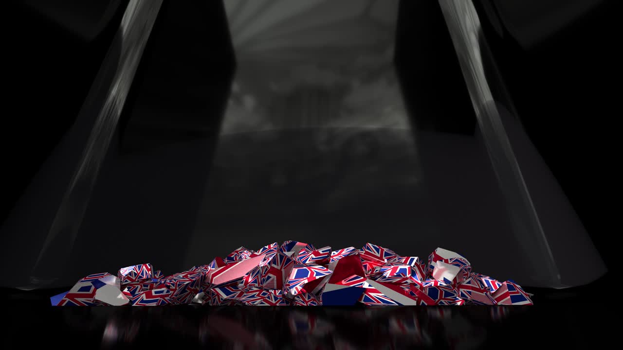 영국 발 붕괴 영국 영국 영국 영어 4k