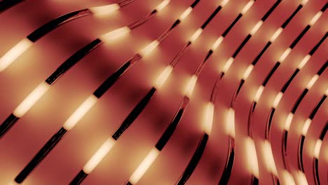 abstract 3d design with geometric patterns and red lines