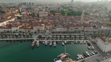 Luftaufnahme-Der-Stadt-Split-In-Kroatien,-Europa-30