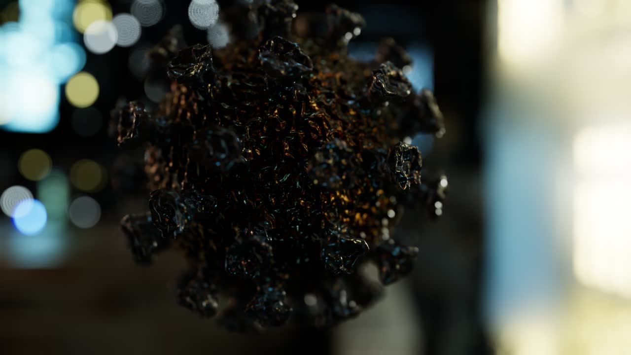 비어있는 도시 거리에서 코로나바이러스 코로나19 격리