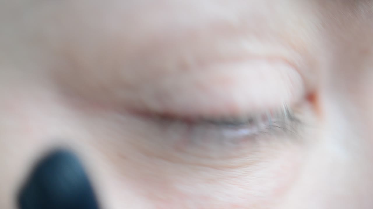 Female eye. Look and eye