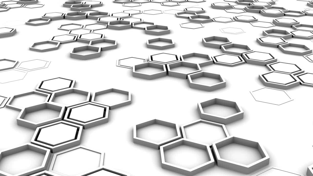 Background of Hexagons