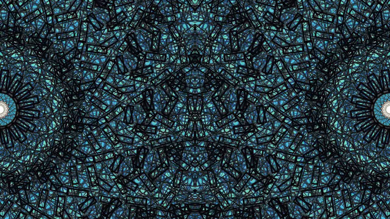 simetría del caleidoscopio - en bucle