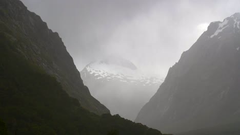 vallée brumeuse