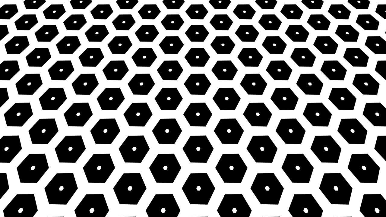 графический рисунок в черно-белом, который наклоняется вверх и движется.