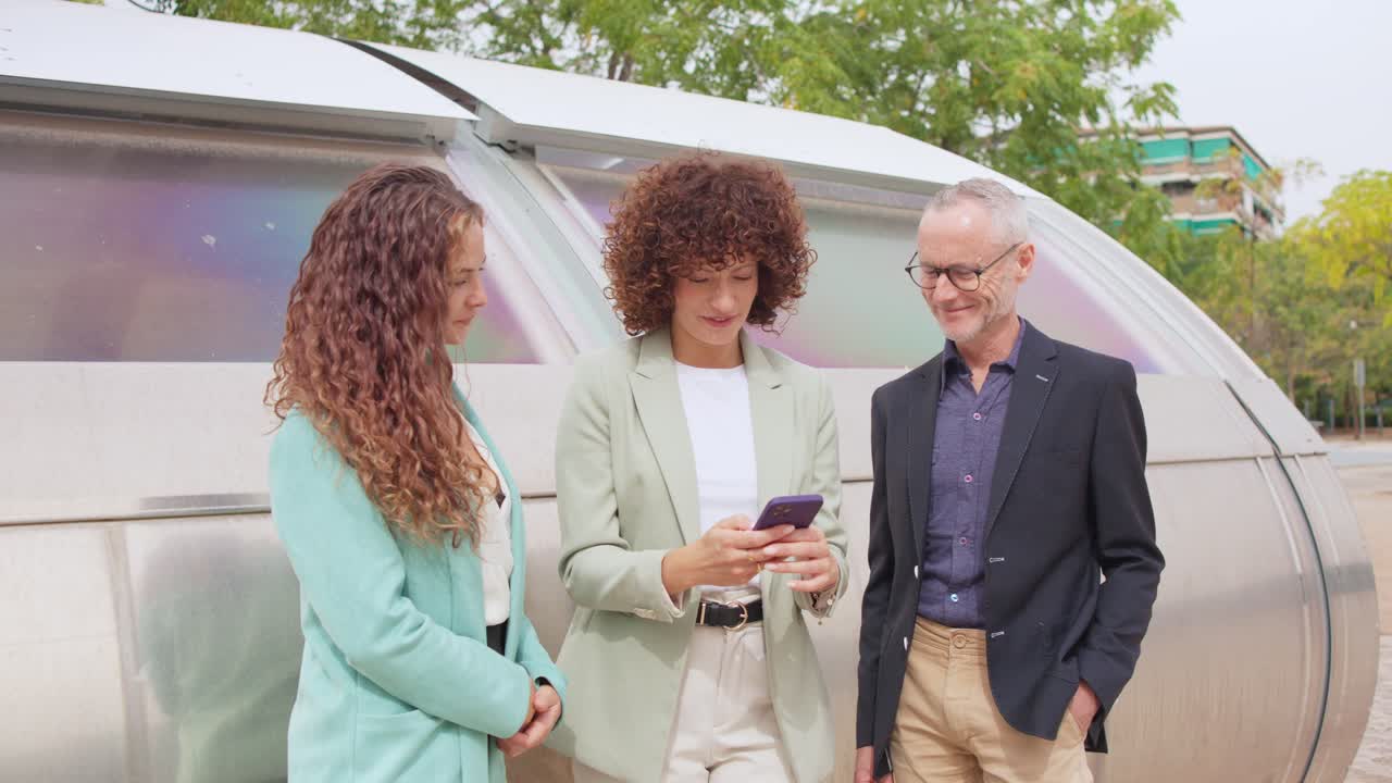 People taking pictures with a smartphone