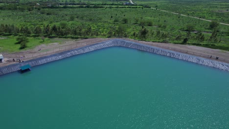 Artificial-Reservoir-For-Collection-Of-Rainwater