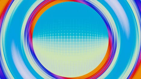 fondo abstracto en el centro con una bola giratoria