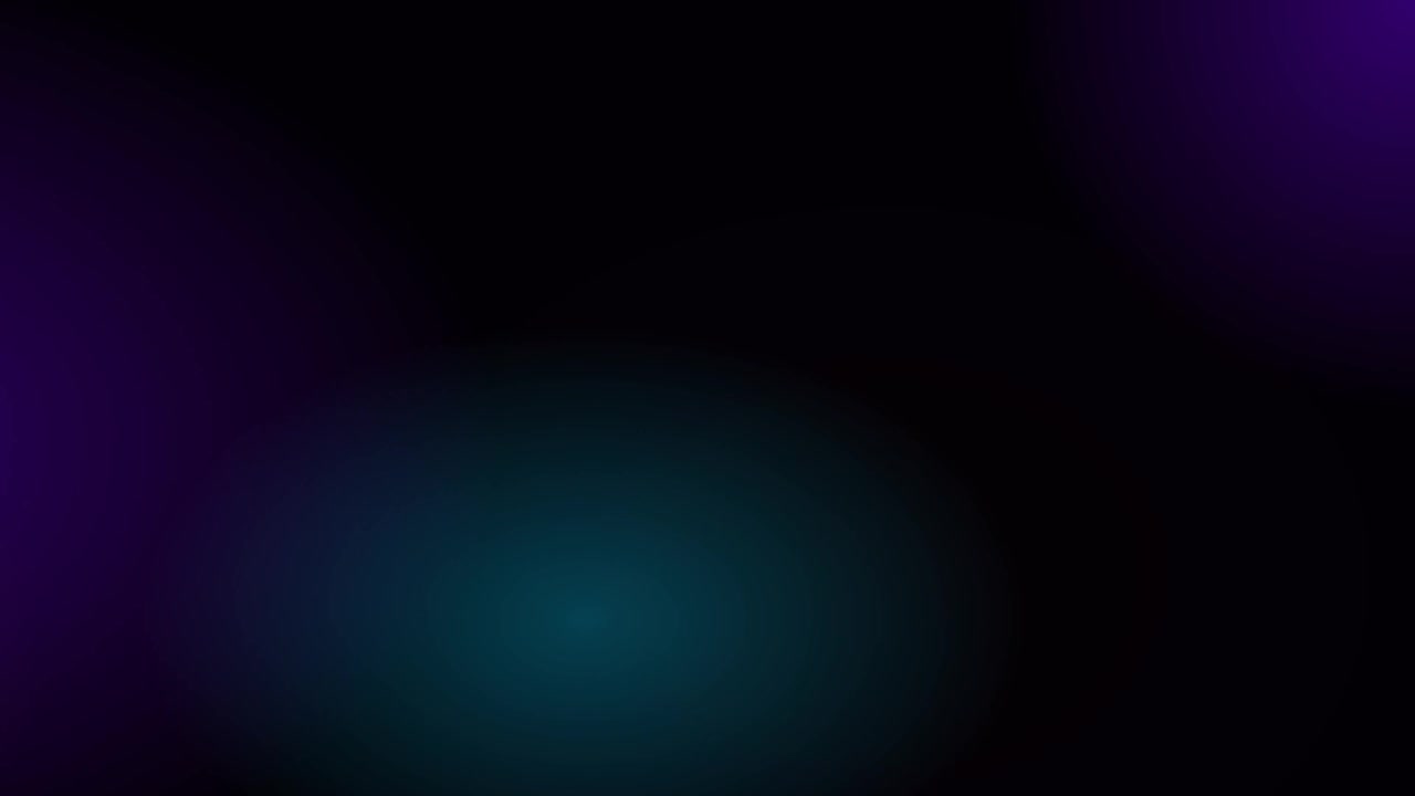 Abstract Background with Soft Glowing Colorful Light Orbs