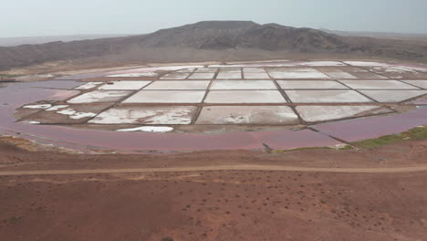 salt pits, salinas, sal island, cape verde, atlantic ocean, africa