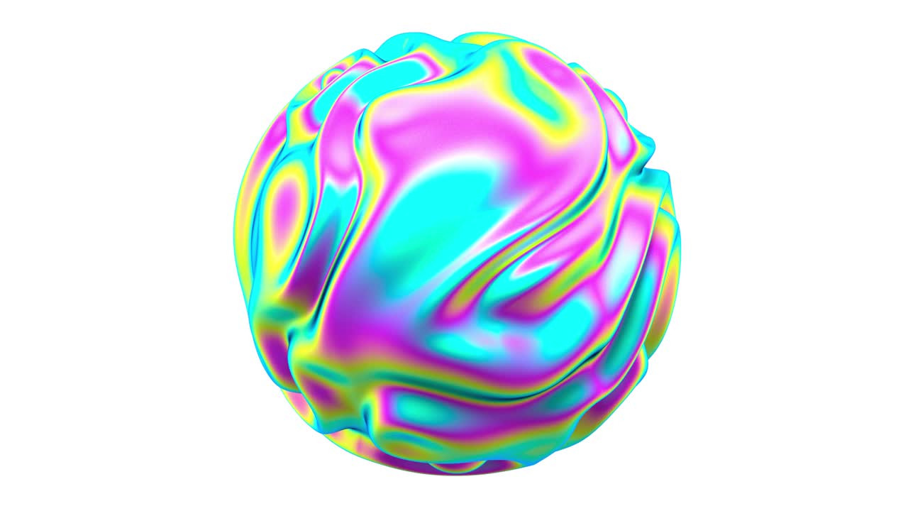 추상적인 부드러운 액체 모양. 무결.