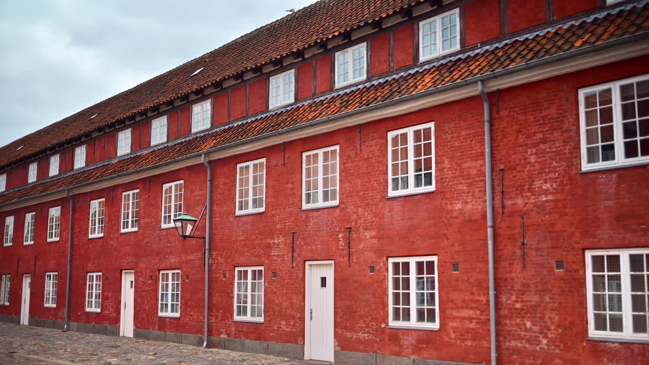 Detail view of the Kastellet Citadel in Copenhagen, Denmark