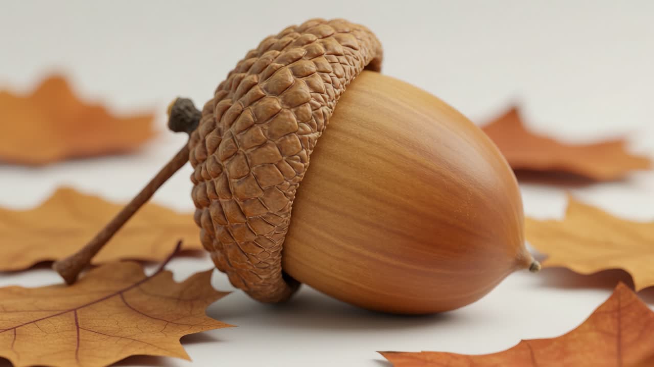 acorn,autumn,leaves,nature,woodland,fall,tree,bark,seeds,flora,growth,harvest,organic,nut,branch,brown,golden,texture,forest,ecosystem,season,vegetation,color,landscape,macro,biome,wildlife,earth,outdoors,beautiful,tranquil,serenity,biodiversity,photo,art,stilllife,detailed,composition,shape,pattern