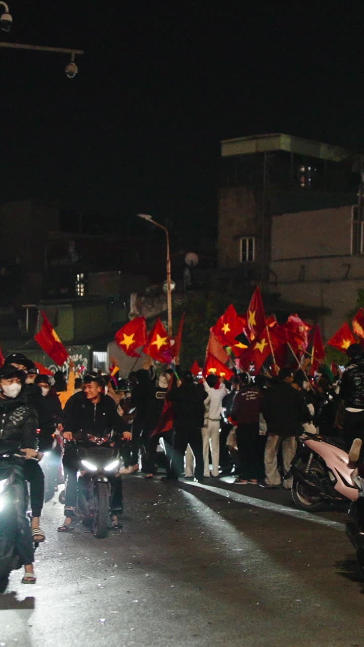 Festa di strada notturna