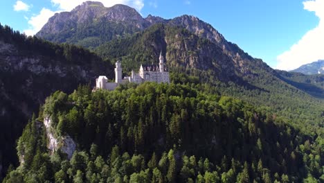 neuschwanstein castle bavarian alps germany