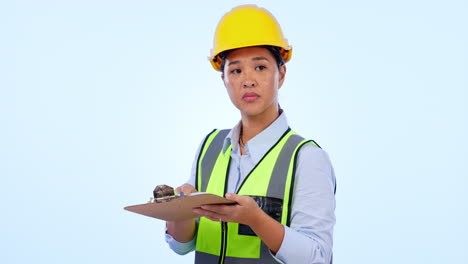 woman, construction and checklist to write