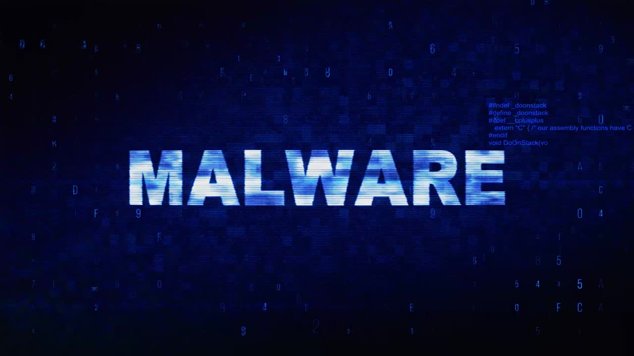 Malware Warning Screen