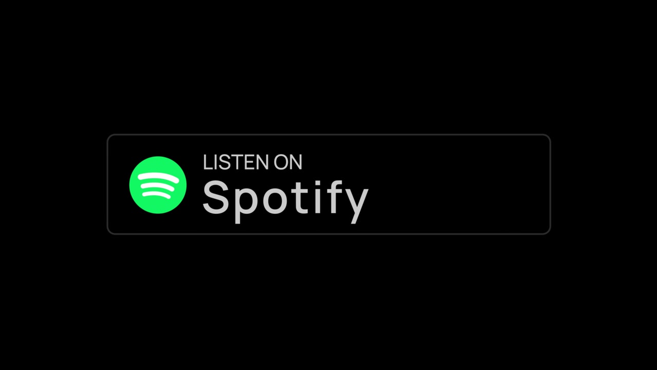 Listen on Spotify Badge Dark Mode
