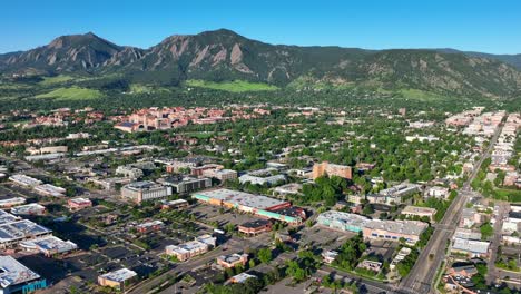 beautiful scenery in boulder, colorado