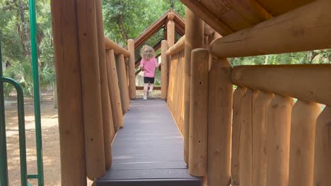 toddler playing at play ground at kiawah island south carolina