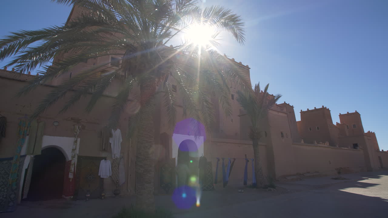 disparo de la kasbah de ouarzazate