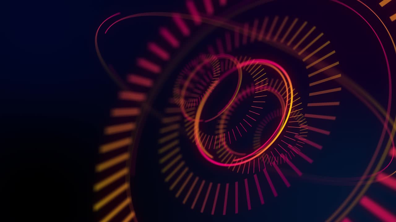 Abstract gears background loopable  drawing