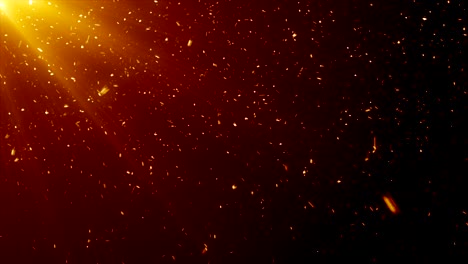 partículas de polvo abstracto luz bokeh títulos de movimiento bucle de fondo cinematográfico