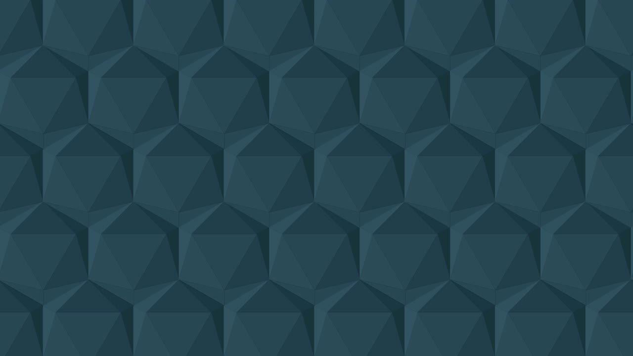 polí triángulo de color azul