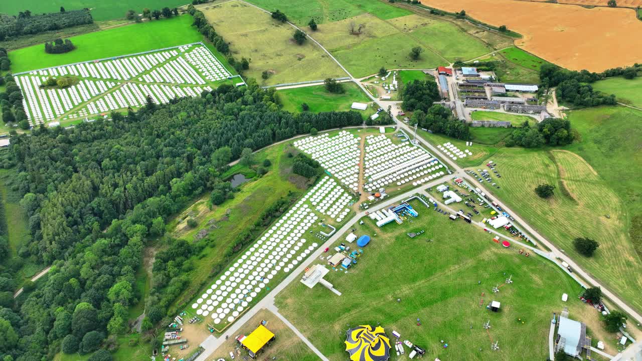 Ireland Epic Locations drone view of location for All Together Now festival Waterford