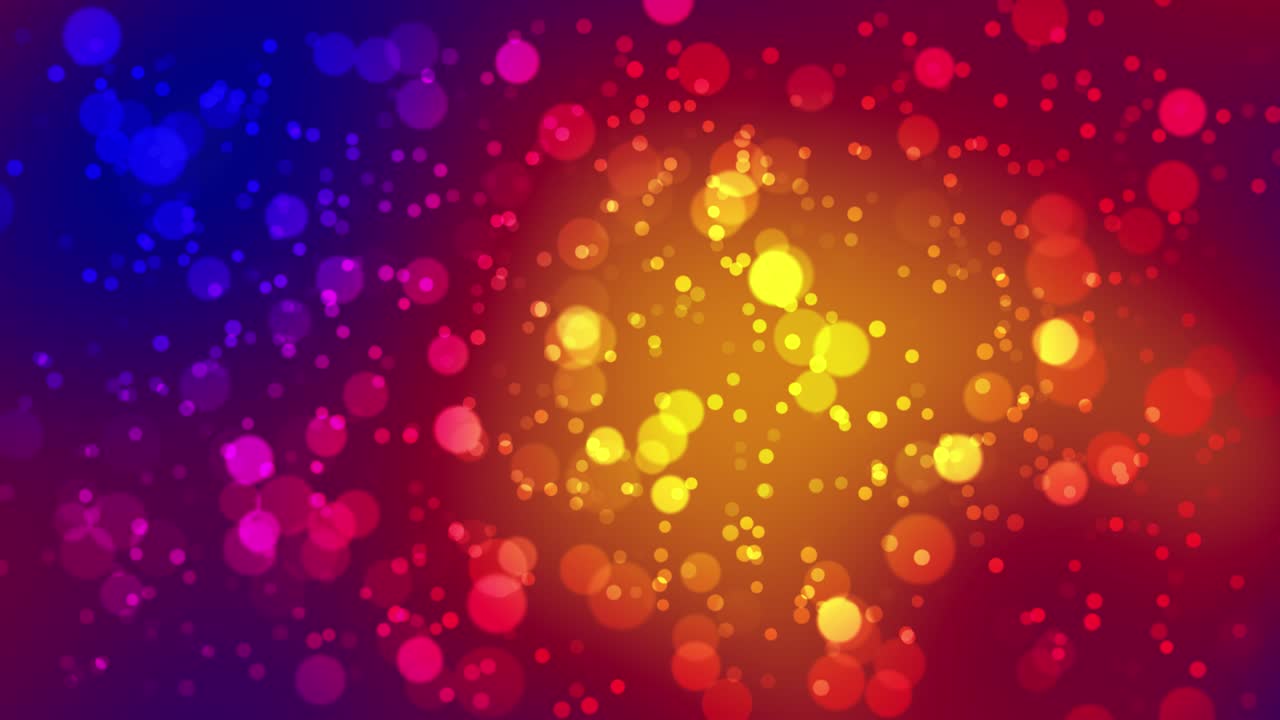 아름다운 보케, 비디오 루프