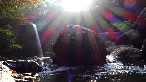 haew suwat waterfall, khao yai national park, thailand