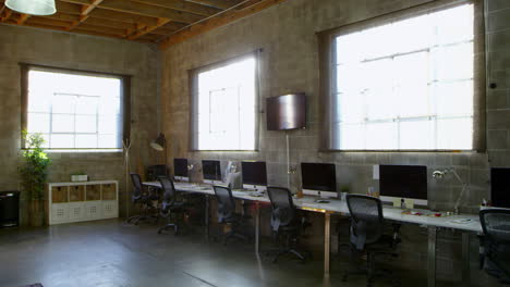 empty interior of modern design office shot on r3d