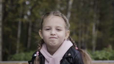 girl in a park