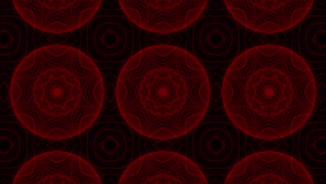 patrón de color rojo diseño gótico animación gráficos de movimiento