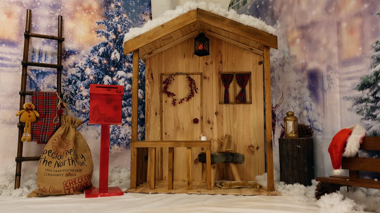 Christmas and New Year's Decorations Background 02