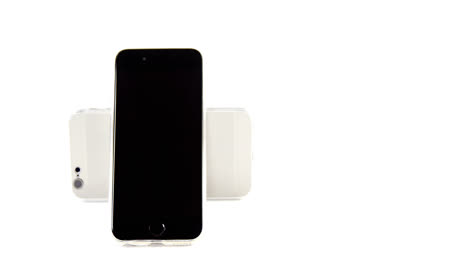 primer plano de un teléfono móvil